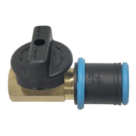 MB Sturgis Natural Gas 3/8" Quick Disconnect with Built in Intigated Ball Valve 104007