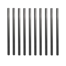 Nuvo Iron 3/4" Square x 36"L Galvanized Square Balusters - 10 Pack