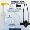 Five Oceans Outboard Motor Flusher and Lower Unit Gear Oil