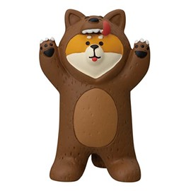 Decorle Concombre ZHW-86004H Wolves Puppies 1.5 x 1.3 x 2.3 inches (38 x 32 x 58 mm)