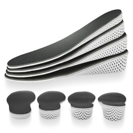 [Doctor's Supervision March Improvement] Secret Insole, 4 Types (0.8 - 2.0 inches (2 - 5 cm), Height Upgrade, Memory Foam, Insoles, For All Ages & Women, Helcynas (1.6 & 2.0 inches (4 cm & 5 cm), 1,