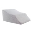 Lounge Doctor Elevating Leg Rest Wedge Pillow, Heather Grey, Medium