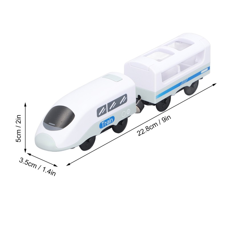Magnetic Connection Train Battery Operated Electric Train Toys With Locomotive
