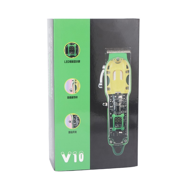 Electric Hair Clipper LED Display Incisive Blade USB Rechargeable Hair
