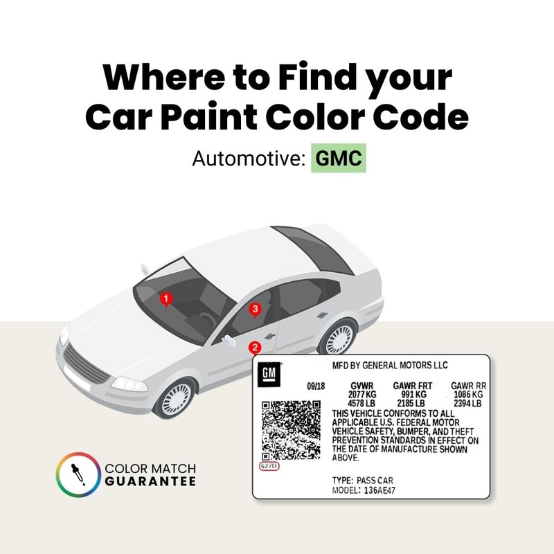 TouchUpDirect GLU/WA328E Midnight Blue Metallic Compatible with GMC Exact Match