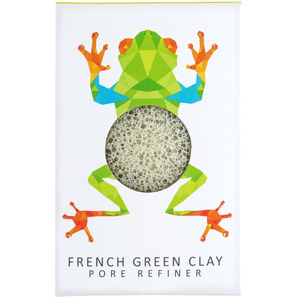 The Konjac Sponge Company Rainforest Frog Mini Face Puff with