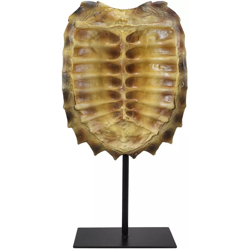 Ebros Large Alligator Snapping Turtle Shell Sculpture On Metal Mount