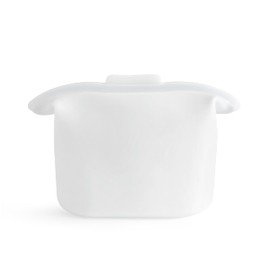 Essentials The Wide-Mouth Silicone Organizer Pouch – Reusable, Leak-Proof Bag for Makeup, Toiletries, Snacks & Everyday Use | TSA-Friendly, 32oz/Quart Sized Travel Accessory for Everyone (Clear)