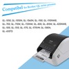 NineLeaf [10Rolls/Case + 10 Cartridge Frame] Label Continuous Paper Roll