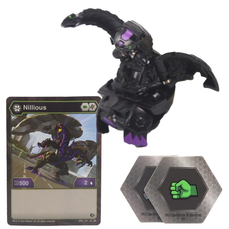 2-inch Tall Collectible Transforming Creature (Nillious)