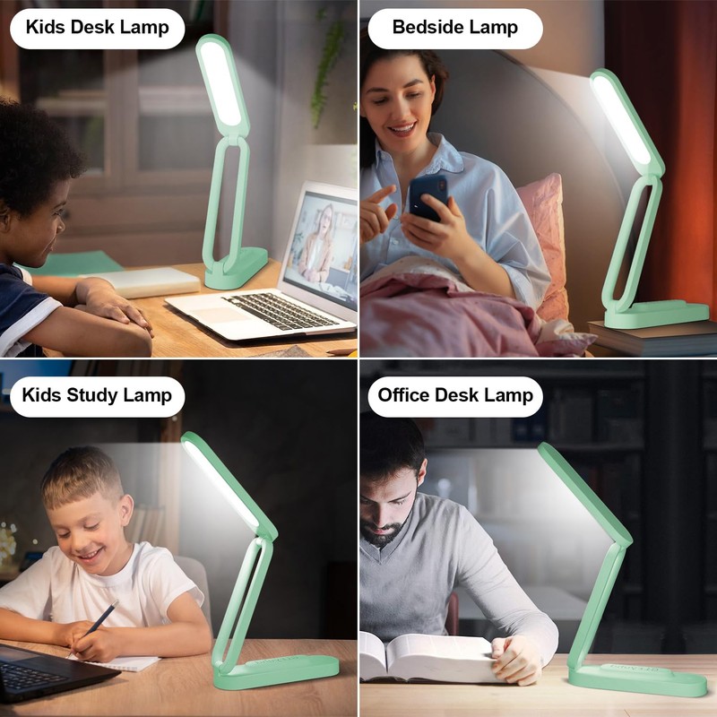 Giryuhd LED Desk Lamp for Office Home & Battery Operated