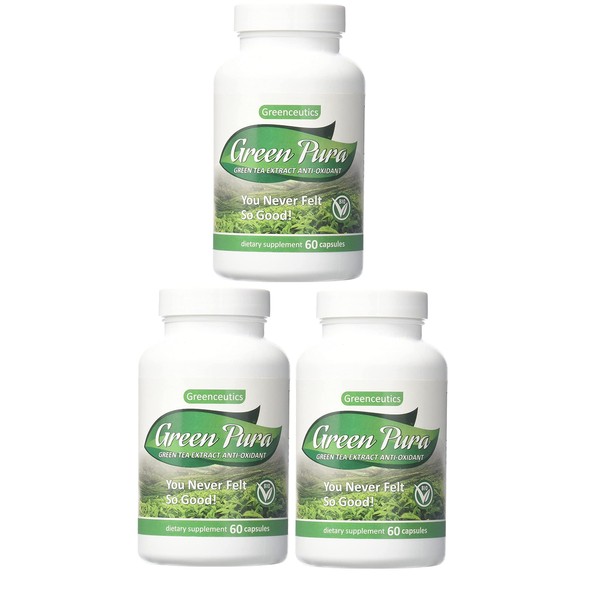GreenPura 100% Ultra-Pure Green Tea Extract Support Immune Health Capsule (3)