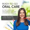 PRUVADE 36 Pack Disposable Toothbrushes with Toothpaste, Built In -