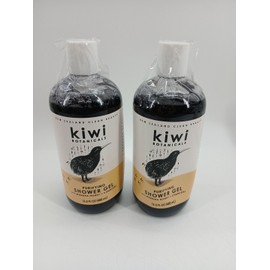 Kiwi Botanicals (Lot Of 2) Purifying Shower Gel W/ Manuka Honey+ Charcoal 16.5oz Kiwi Botanicals