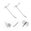 VILLFUL 20pcs Heavy Duty Slatwall Hooks Retail Store Panel Display