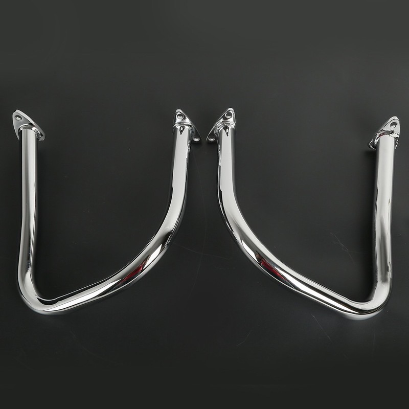 XFMT Motorcycle Chrome Rear Highway Bars for 2016-2023 Chieftain Dark