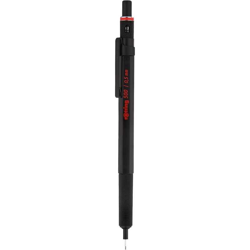 rOtring 500 Mechanical Pencil 0.5mm - Black Barrel Tikky Lead