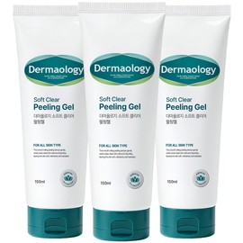 [135% improvement in dead skin cells] 1+1+1 Dermaology Peeling Gel 150ml Hypoallergenic exfoliant facial scrub dead skin care for men and women - Dermaology Peeling Gel 150ml / [피부각질 135% 개선] 1+1+1 더마올로지 필링젤 150ml 저자극 각질제거제 얼굴 스크럽 각질케어 남자 여자 - 더마올로지 필링젤 150ml X 3개