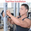 VANROUG 2Pcs Power Rack Attachments, Heavy Duty Squat Rack Attachments,