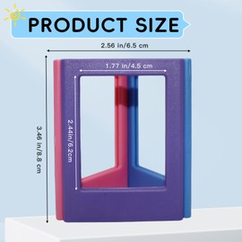 Adboros 40 Pack Magnetic Picture Frame 2x3 Picture Frame Bulk