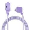 Globe Electric 22892 Designer Series 9-ft Fabric Extension Cord, 3