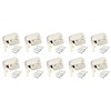 METALLIXITY 10pcs 48mm x 28mm x 11mm Push Release Latch