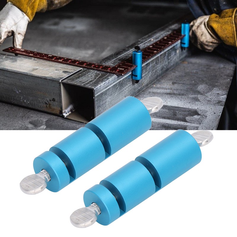 Tall Stair Gauges Aluminium Alloy Blue Framing Square Attachment Jigs