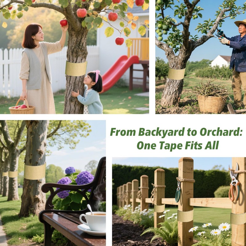 2 Packs 165 Ft x 2 Inch Tree Trunk Wrap
