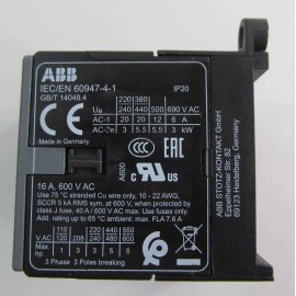 ABB NEW ABB 60947-4-1 MINI CONTACTOR BC7-40-00-F-01 24V DC 4-POLE