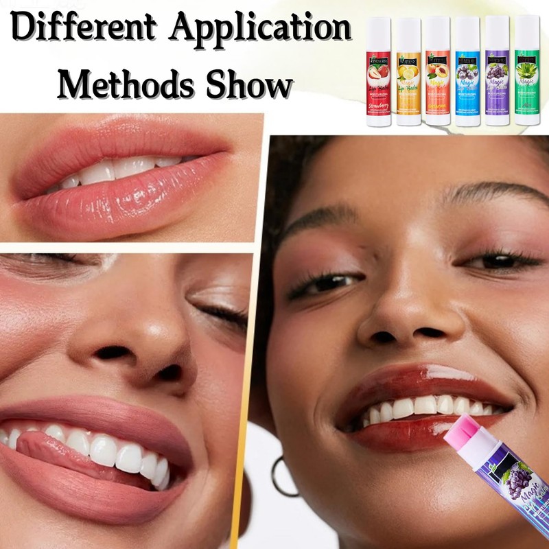 12Pack Tinted Lip Balm Set,Fruit Flavor Natural Lip Balm,Chapstick Sticks