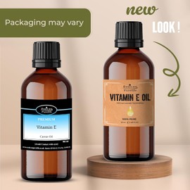 Vitamin E Oil for Face 50ml - Pure Vitamin E Oil for Skin, Vitamin E Oil for Hair, Scalp, Nails - 100% Natural Vitamin E Oil for Scars, Stretch Marks Moisturising, Vit E Oil for Natural Lip Care