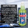 Griddle-Whiz Grill & Griddle Surface Cleaner, Removes Grease, Food Residue,