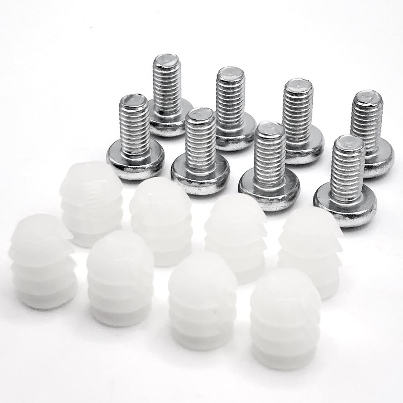 ReplacementScrews Plastic Sleeve and Screw Compatible with IKEA Part 102267