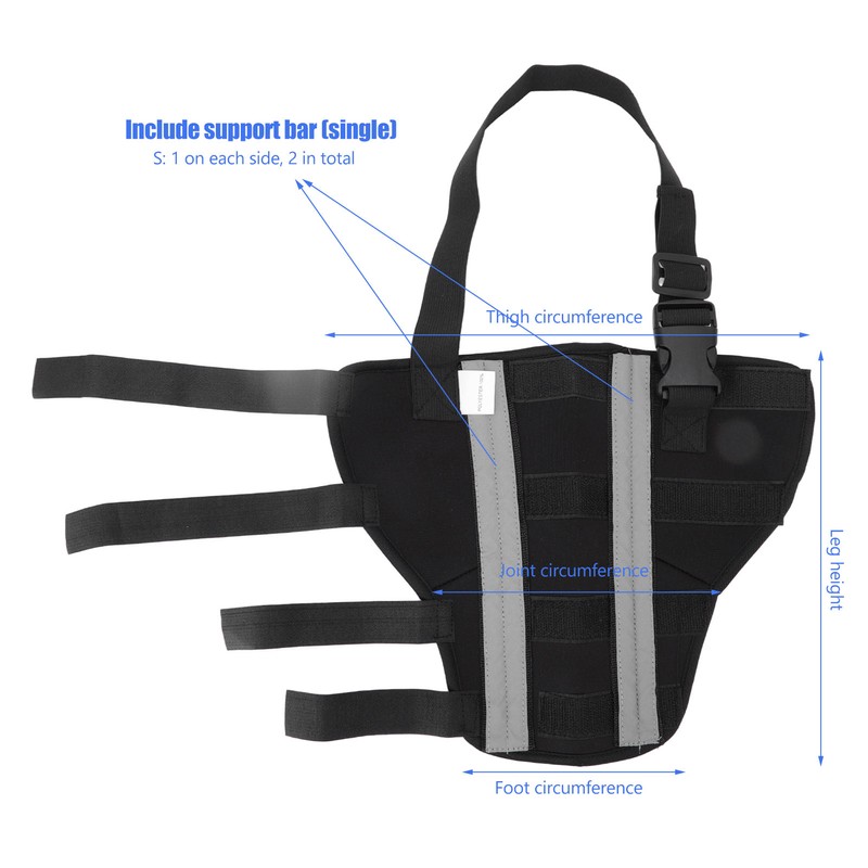 Dog Hind Leg Brace Stable Support Knee Pads Puppy Rear