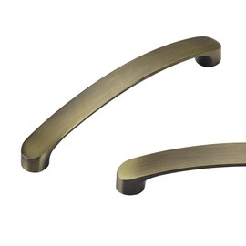 SYZOW Pack of 6 Vintage Cabinet Handles 128 mm, Furniture Door Pull Handles, Vintage Handles for Bronze Kitchen Cabinets, Antique Kitchen Cabinet Handles for Kitchen, Wardrobe