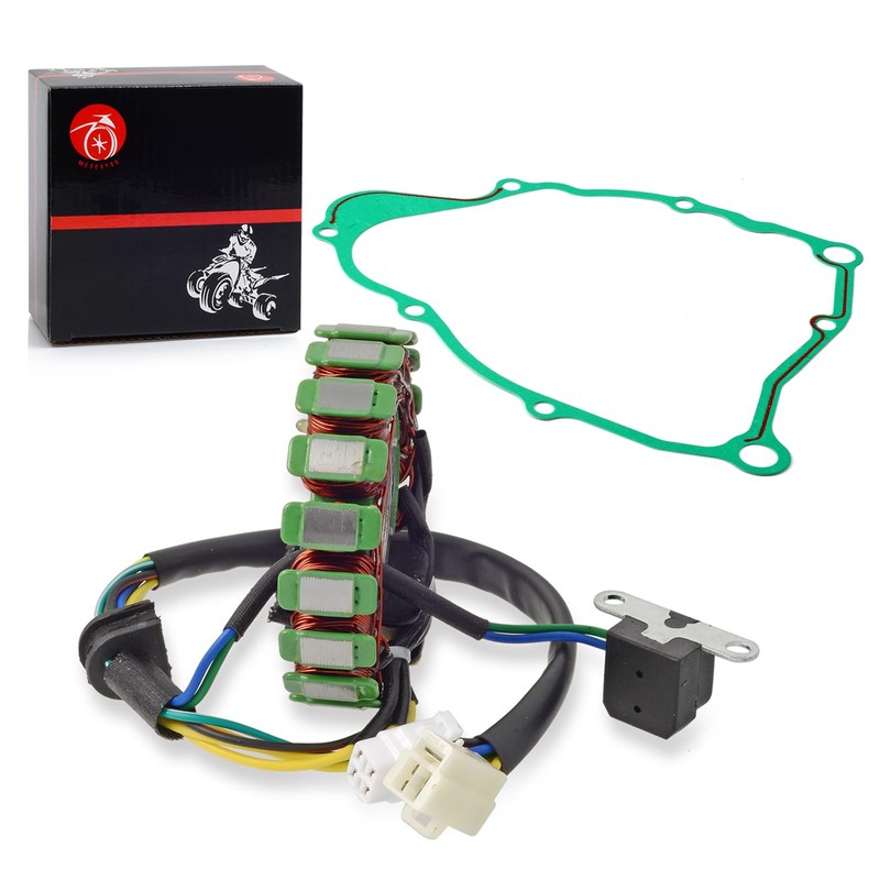 Stator & Gasket Compatible with Yamaha Timberwolf 250 YFB250 2WD