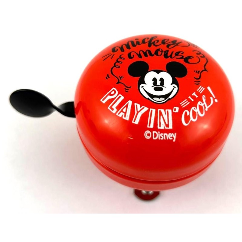Mickey Red 2-tone bicycle bell, diameter 60 mm, retro bell