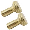 MARRTEUM 2 Pack Metal On/Off Replacement Light Lamp & Fan