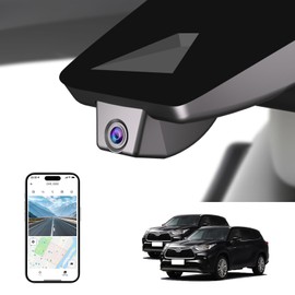 KBSYNT Front 4K Dash Cam for Toyota Highlander 2020-2025 L LE Limited XLE XSE Platinum UX70 (Gen4), OEM Factory Look, WiFi & APP, G-Sensor, Loop Recording, Plug & Play, 64GB Card