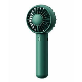 Gaiatop Mini Portable Fan, Navy Green, Cute Design, Rechargeable Battery, Handheld and Desktop, Small and Light