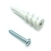 CONFAST Nylon Self-Drilling Drywall/Hollow-Wall Anchor Kit with Screws, 200 Pieces