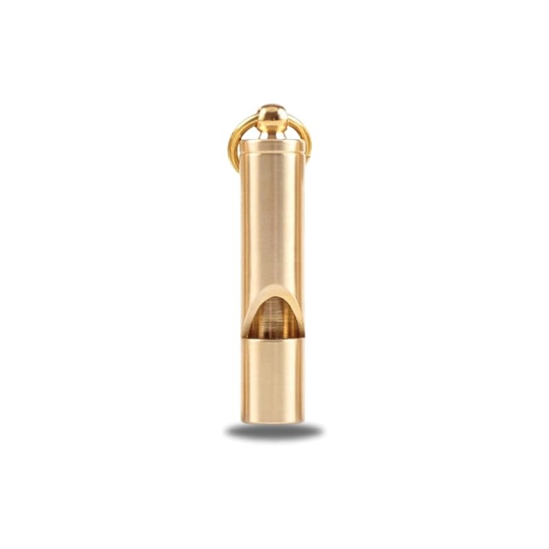 1PCS Loudest Brass Whistle Best Premium Emergency Whistle 125db+ One