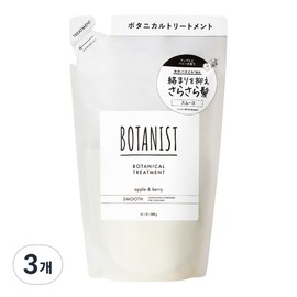 Botanist Smooth Botanical Treatment Apple Berry Flavor Refill, 400g, 3 pieces / 보타니스트 스무스 보타니컬 트리트먼트 애플 베리향 리필, 400g, 3개