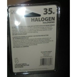 Feit Electric NEW FEIT ELECTRIC HALOGEN  35 WATT MR16 FLOOD REFLECTOR  GU10 BASE  LOT OF 2
