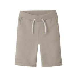 NAME IT Boys Nkmvermo Long Swe Unb F Noos Shorts, Pure Cashmere