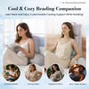 Amélie Home Cooling Reading Pillow with Arms for Adults, Breathable