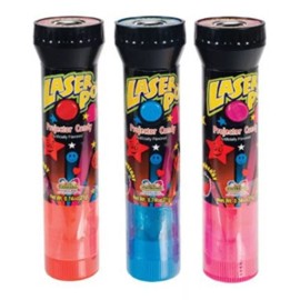The Nutty Fruit House Kidsmania Laser Pop Projector Candy Lollipop, 12 ct