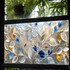 BlissYard Flower Window Privacy Film Rainbow Window Film Anti-UV Sun