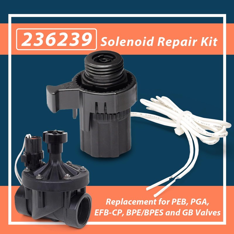 236239 SOLASSG4 Solenoid Repair Kit Replacement for rain bird Sprinkler