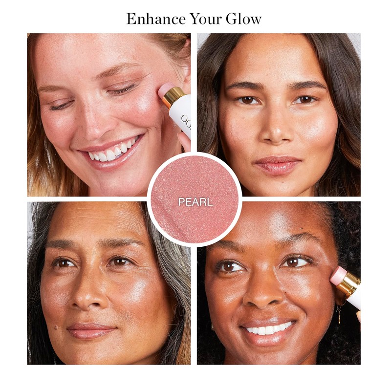 Ogee Sculpted Face Stick (PEARL - PEARLESCENT PEONY SHIMMER) Certified
